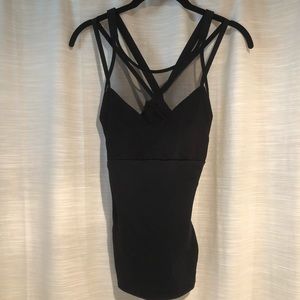 Alo athletic tank with mesh detail